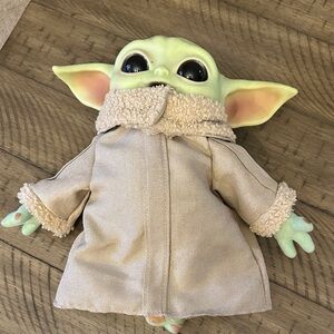Adorable Green Alien Plush Toy with Coat